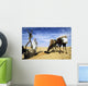 Camels Drinking Wall Decal