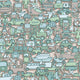 Transportation seamless pattern Wall Mural