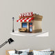 miniature store 3d illustration 