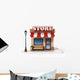 miniature store 3d illustration 