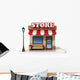 miniature store 3d illustration 