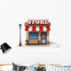 miniature store 3d illustration 