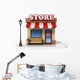 miniature store 3d illustration 