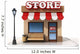 miniature store 3d illustration 