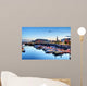 Sunset Port Hamburg Wall Mural
