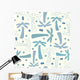 Coconut Palm Tree Silhouette Wall Decal