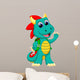 Happy dragon cartoon 