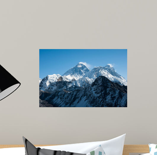 Western side of Mount Everest and Lhotse, Nepal 