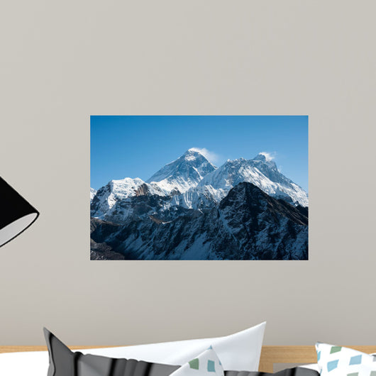 Western side of Mount Everest and Lhotse, Nepal 