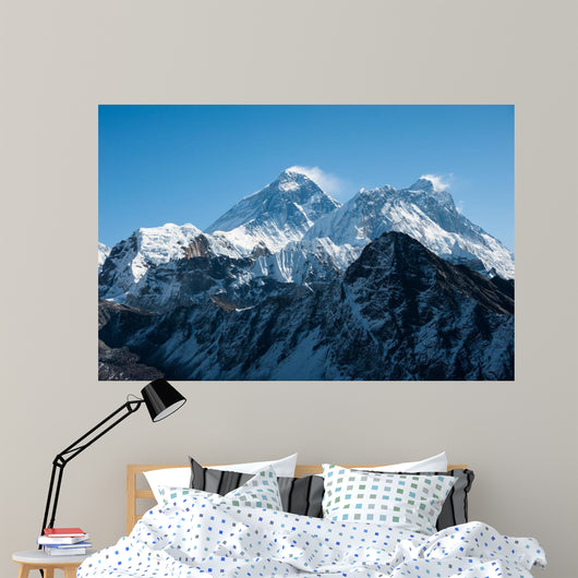 Western side of Mount Everest and Lhotse, Nepal 