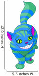 Walking Cheshire Cat Wall Decal