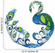 Peacock.Vector bird Wall Decal
