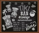 Tiki Bar and Lounge Chalkboard Cocktail Menu 