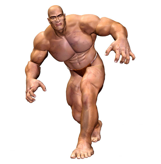 Big man with muscles Wall Decal
