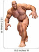 Big man with muscles Wall Decal