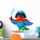 Pirate Parrot Wall Decal