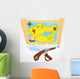 pirate attributes Wall Mural
