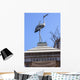 Temperance Stork Bronze Memorial Wall Decal