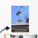 Temperance Stork Bronze Memorial Wall Decal