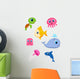 Sea Life Set Wall Decal