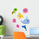 Sea Life Set Wall Decal