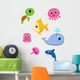 Sea Life Set Wall Decal