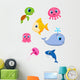 Sea Life Set Wall Decal