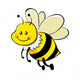 Honey Bee Wall Decal