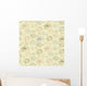 Retro Fish Seamless Wall Decal