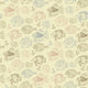 Retro Fish Seamless Wall Decal