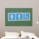 Access Toilet Wall Decal