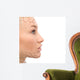 Portrait of Beautiful Woman With Face Care Wall Decal