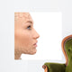 Portrait of Beautiful Woman With Face Care Wall Decal