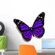 3D Purple Butterfly Wall Decal