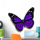 3D Purple Butterfly Wall Decal