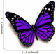 3D Purple Butterfly Wall Decal