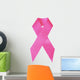 The Pink Ribbon, symbol for breast cancer awareness Wall Decal
