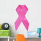 The Pink Ribbon, symbol for breast cancer awareness Wall Decal