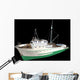 fishing boat Wall Mural
