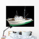 fishing boat Wall Mural