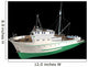 fishing boat Wall Mural