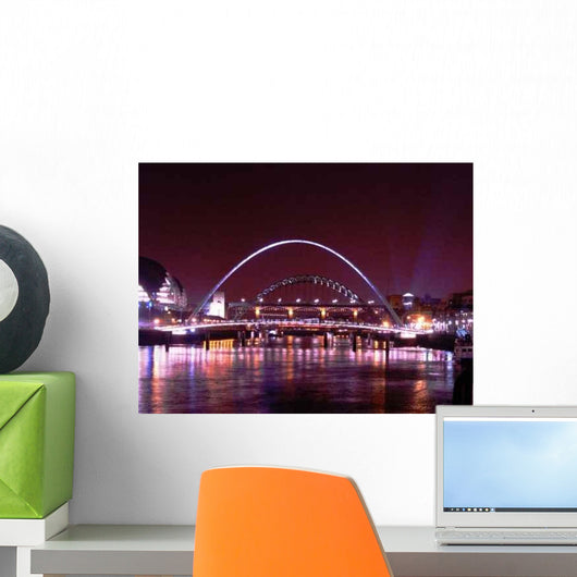 Millennium Bridge Wall Decal