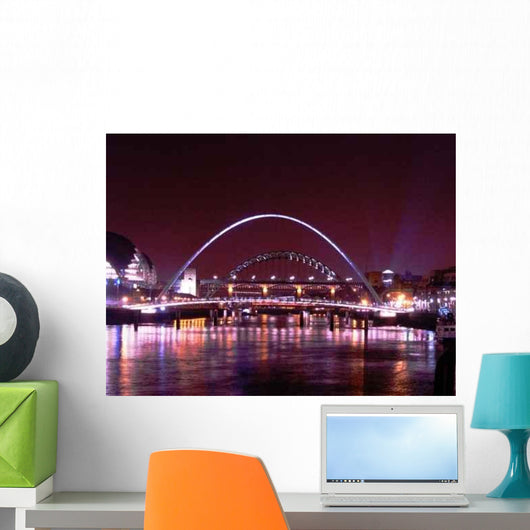 Millennium Bridge Wall Decal