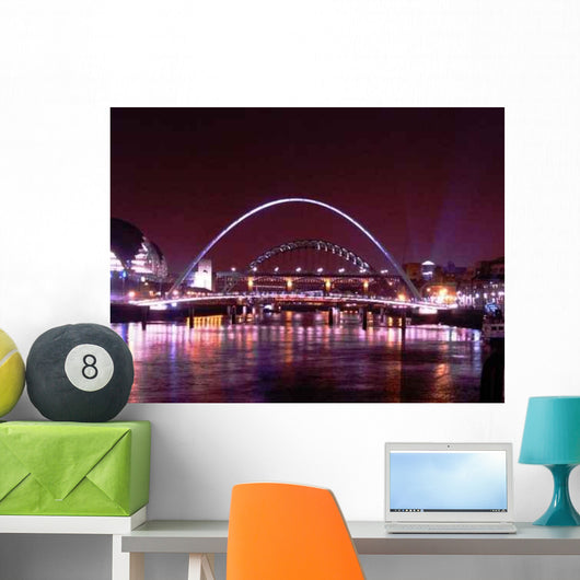 Millennium Bridge Wall Decal