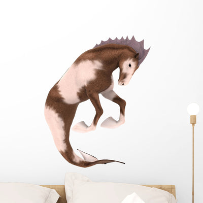 Hippocampus Mermaid's Horse shown on a wall