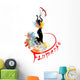 Flamenco dancer with fan Wall Decal