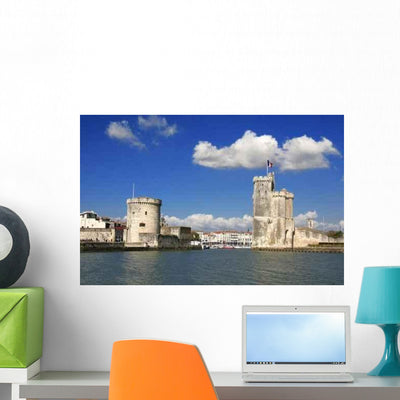 Le Vieux Port La Wall Decal shown on a wall