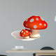 mushrooms 3d illustration 