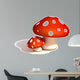 mushrooms 3d illustration 