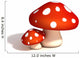 mushrooms 3d illustration 
